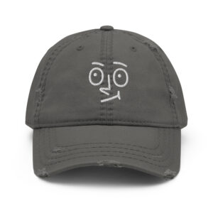 Distressed Dad Hat "The Face" SpotDogLife