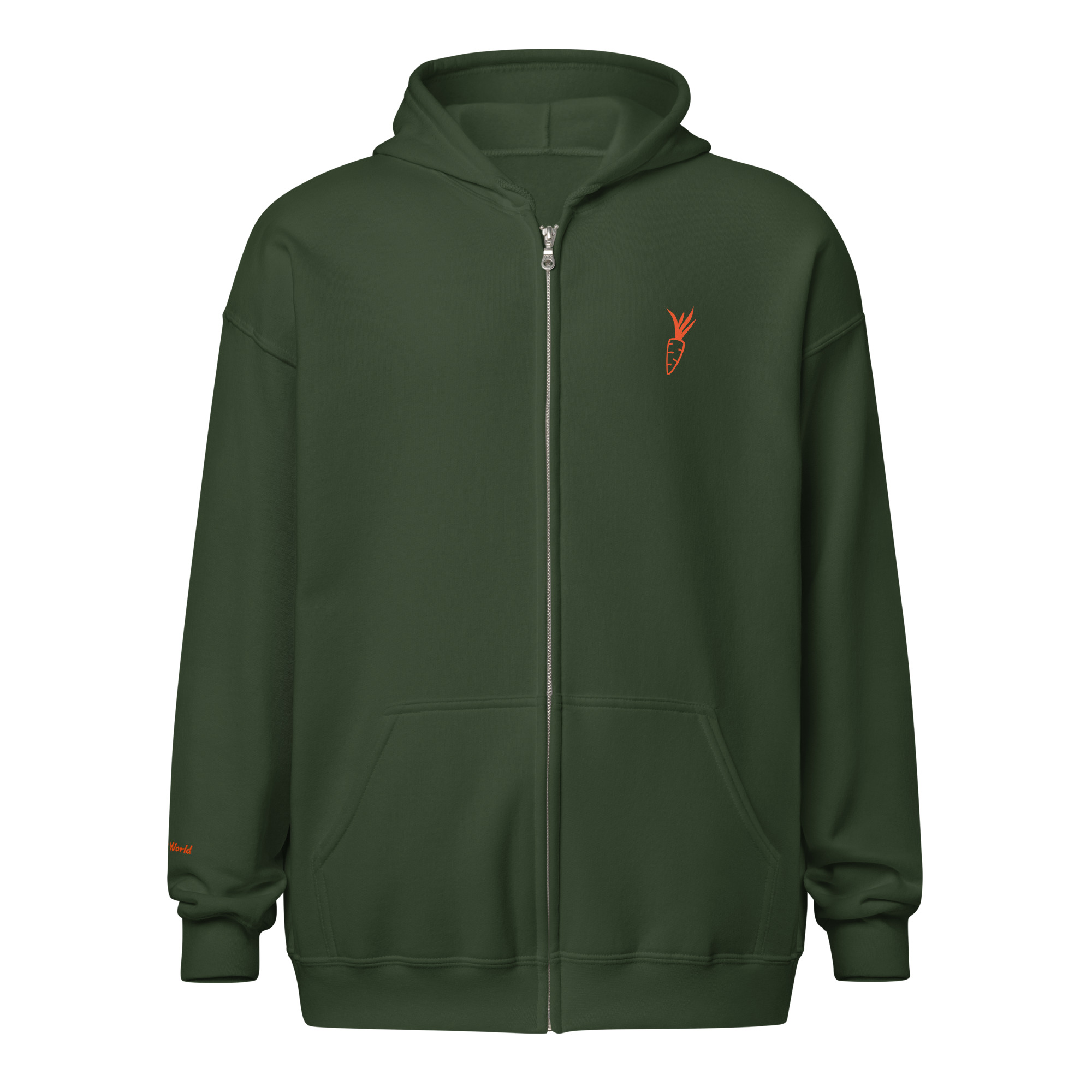 Unisex heavy blend zip hoodie "The Carrot" SpotDogLife - Image 7