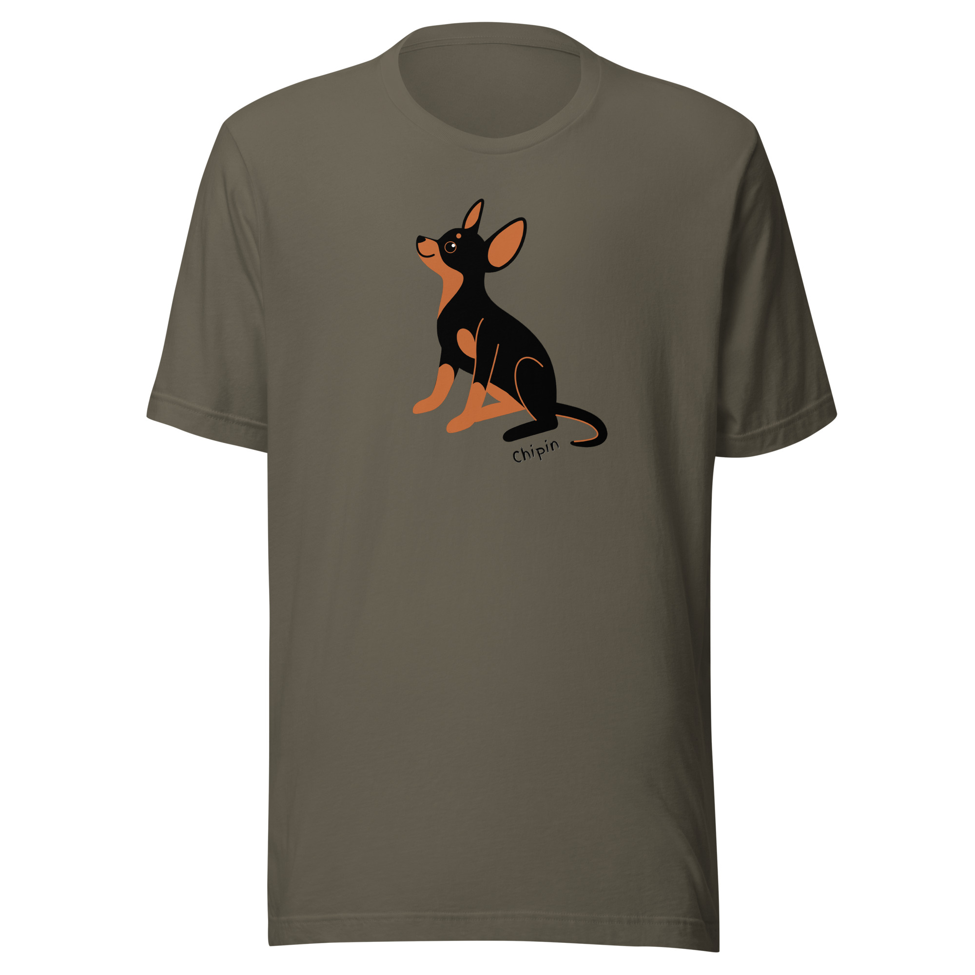 Unisex t-shirt "Chipin" SpotDogLife - Image 6