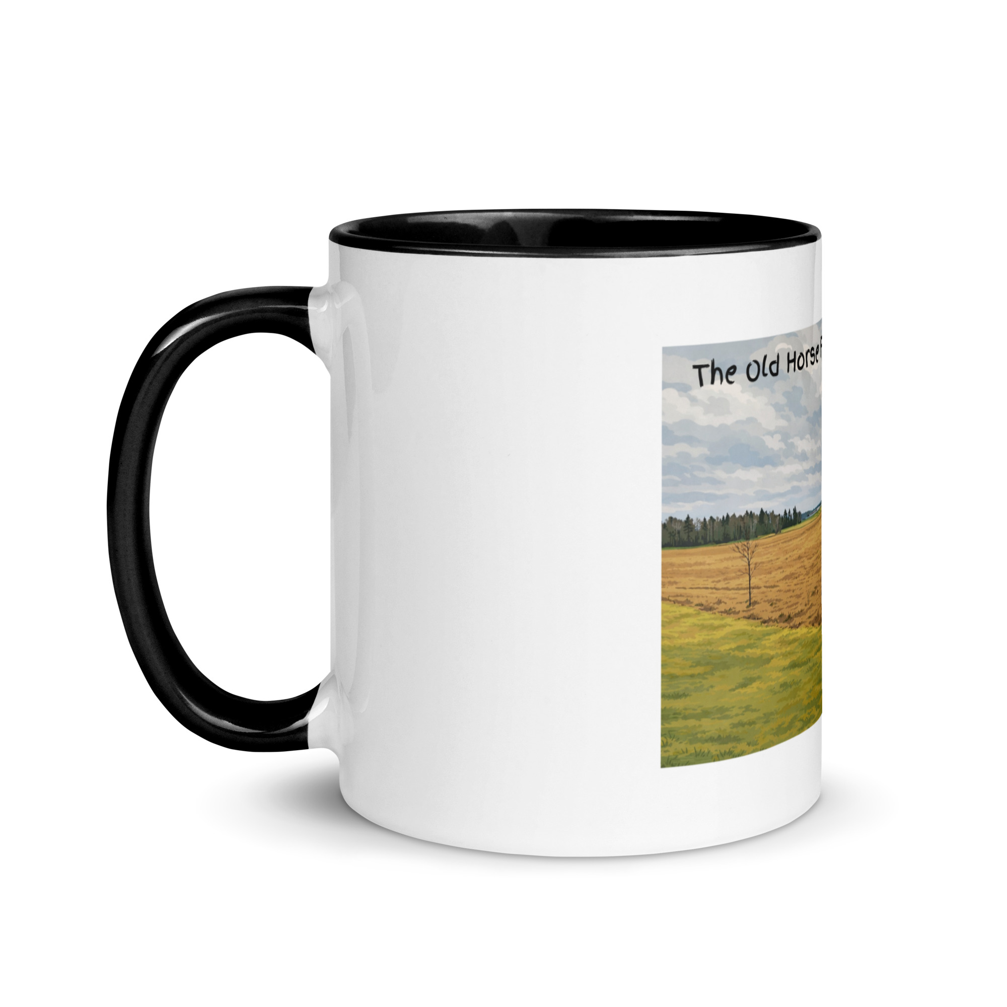 Mug with Color Inside `"Old Horse Field´´ SpotDogLife - Image 5
