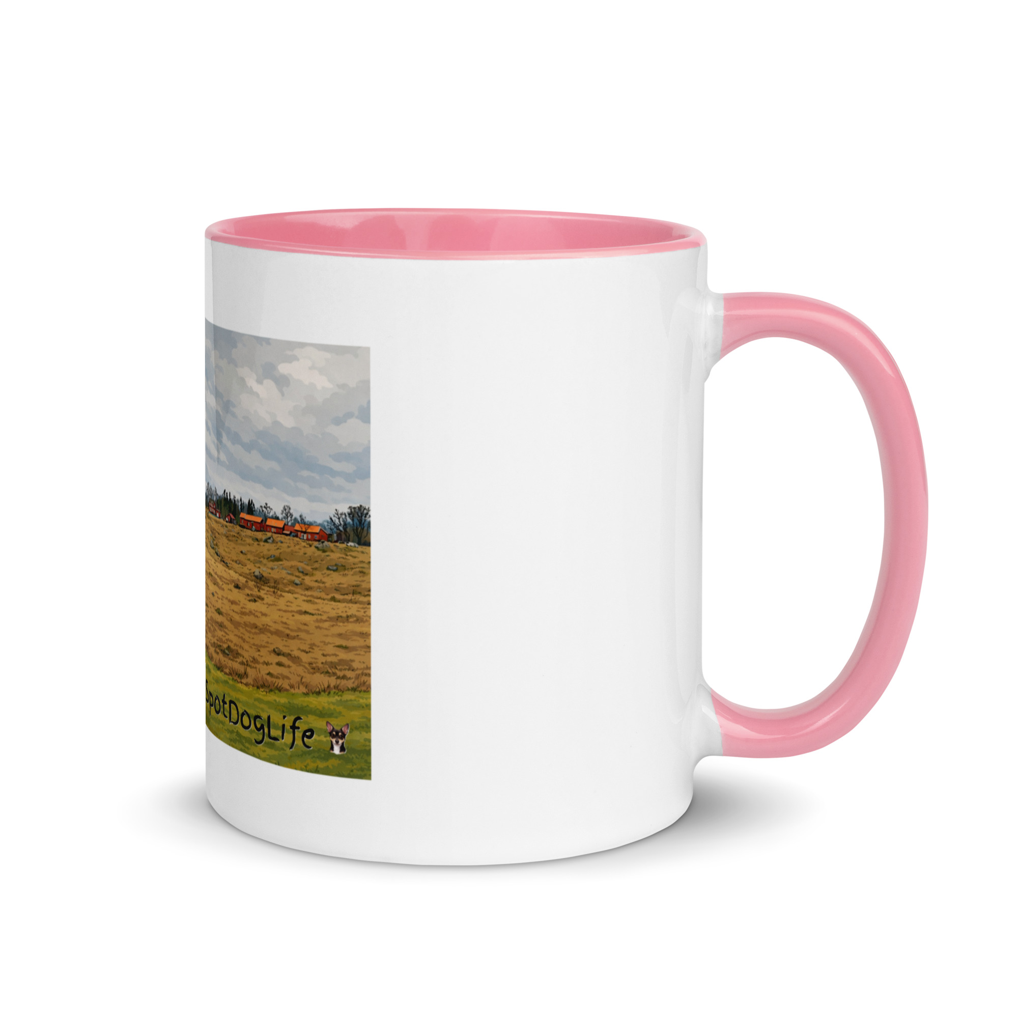 Mug with Color Inside `"Old Horse Field´´ SpotDogLife - Image 12