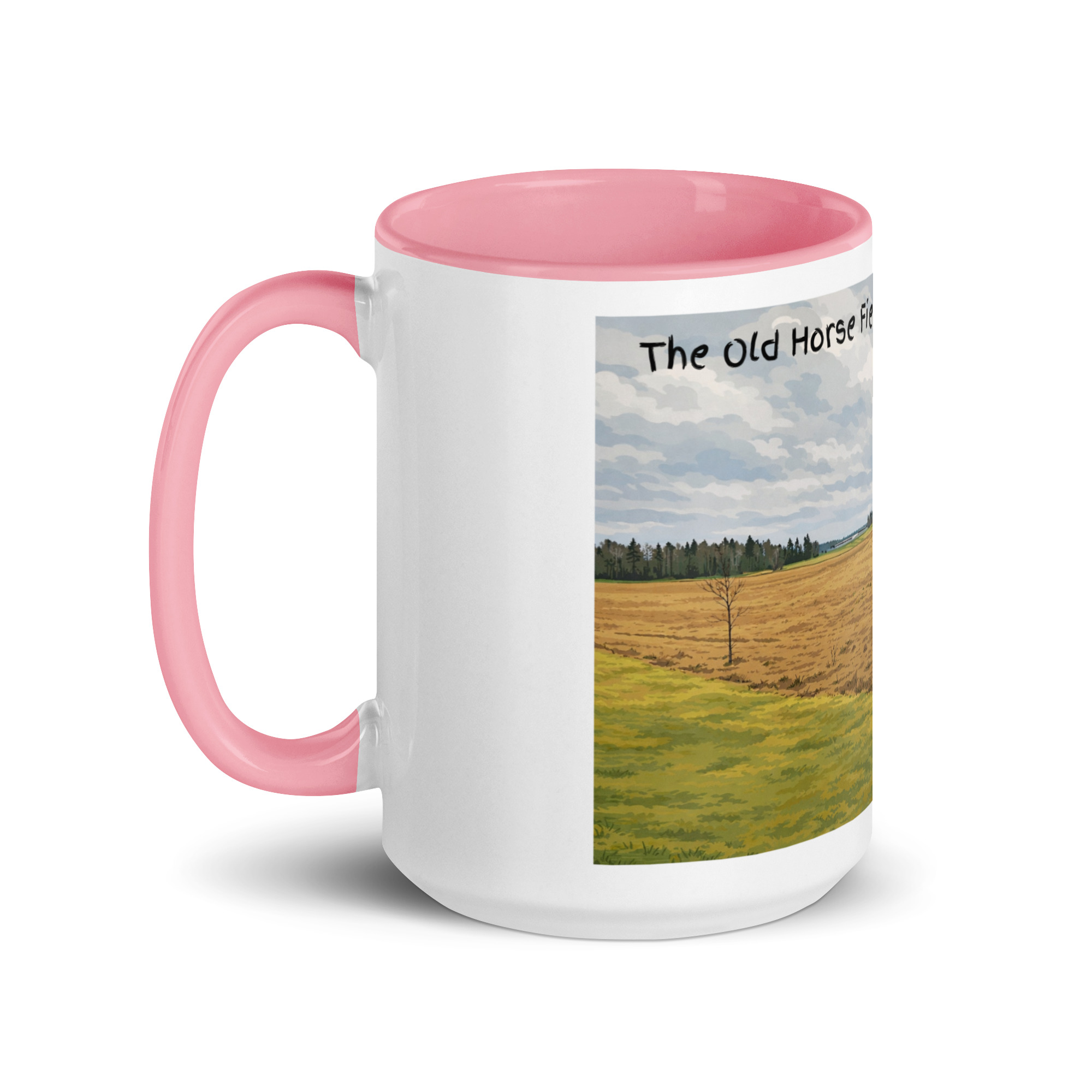 Mug with Color Inside `"Old Horse Field´´ SpotDogLife - Image 21