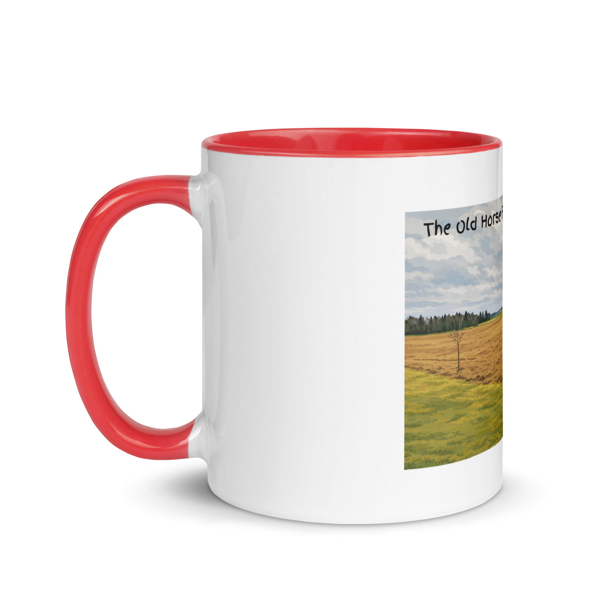 Mug with Color Inside `"Old Horse Field´´ SpotDogLife - Image 6