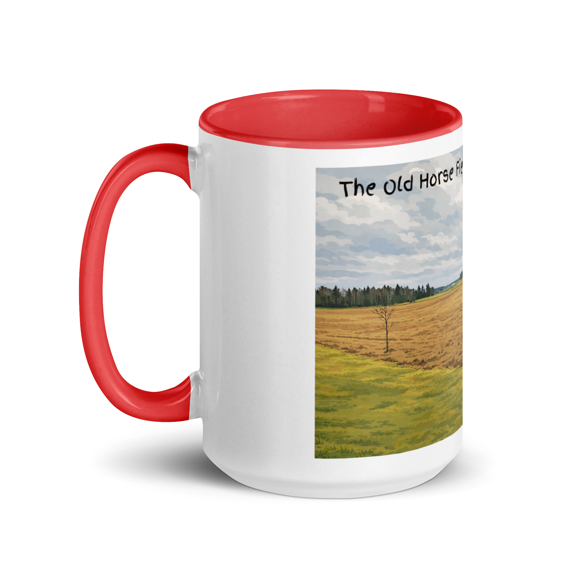 Mug with Color Inside `"Old Horse Field´´ SpotDogLife - Image 19