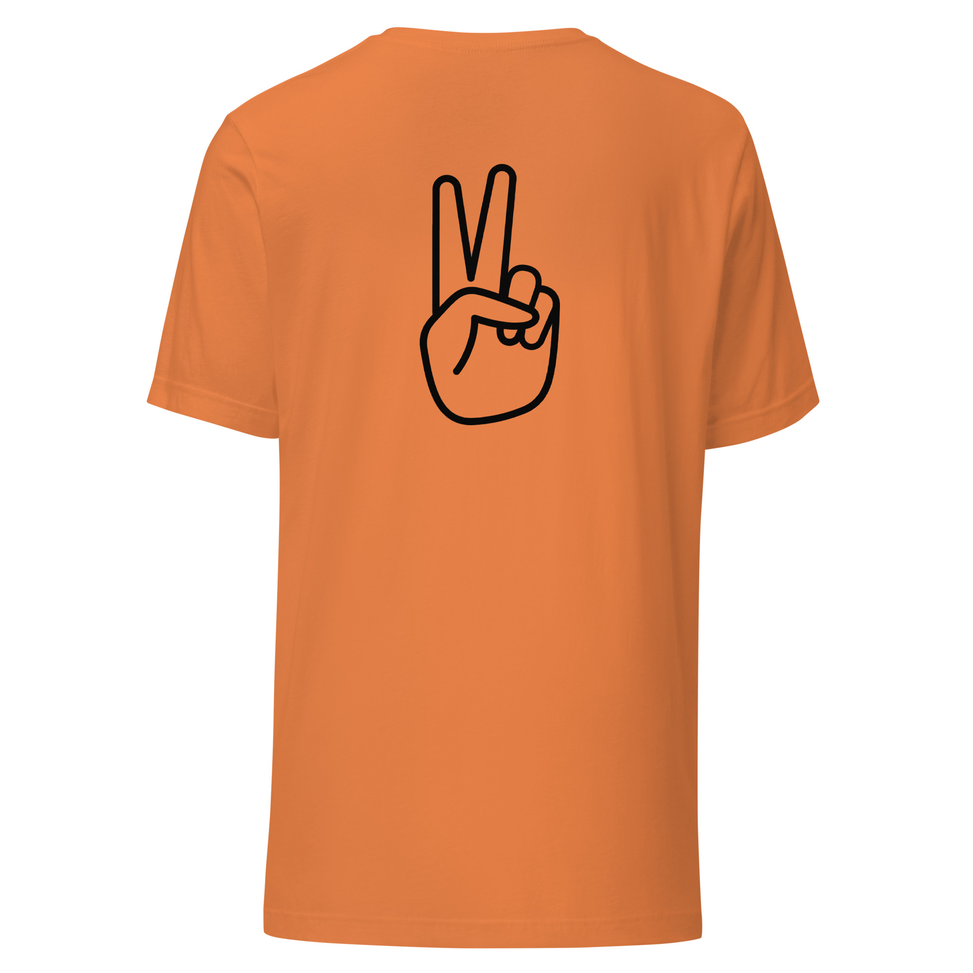 Mens t-shirt w/ black print "Pease" SpotDoglife - Image 10
