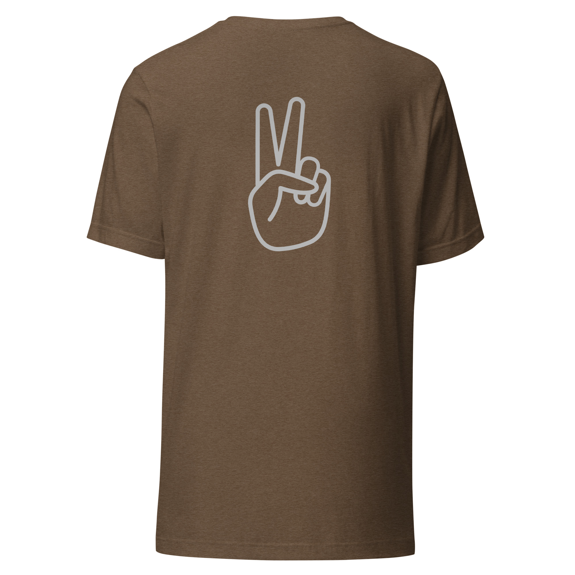 Mens t-shirt w/ silver print "Pease" SpotDoglife - Image 13