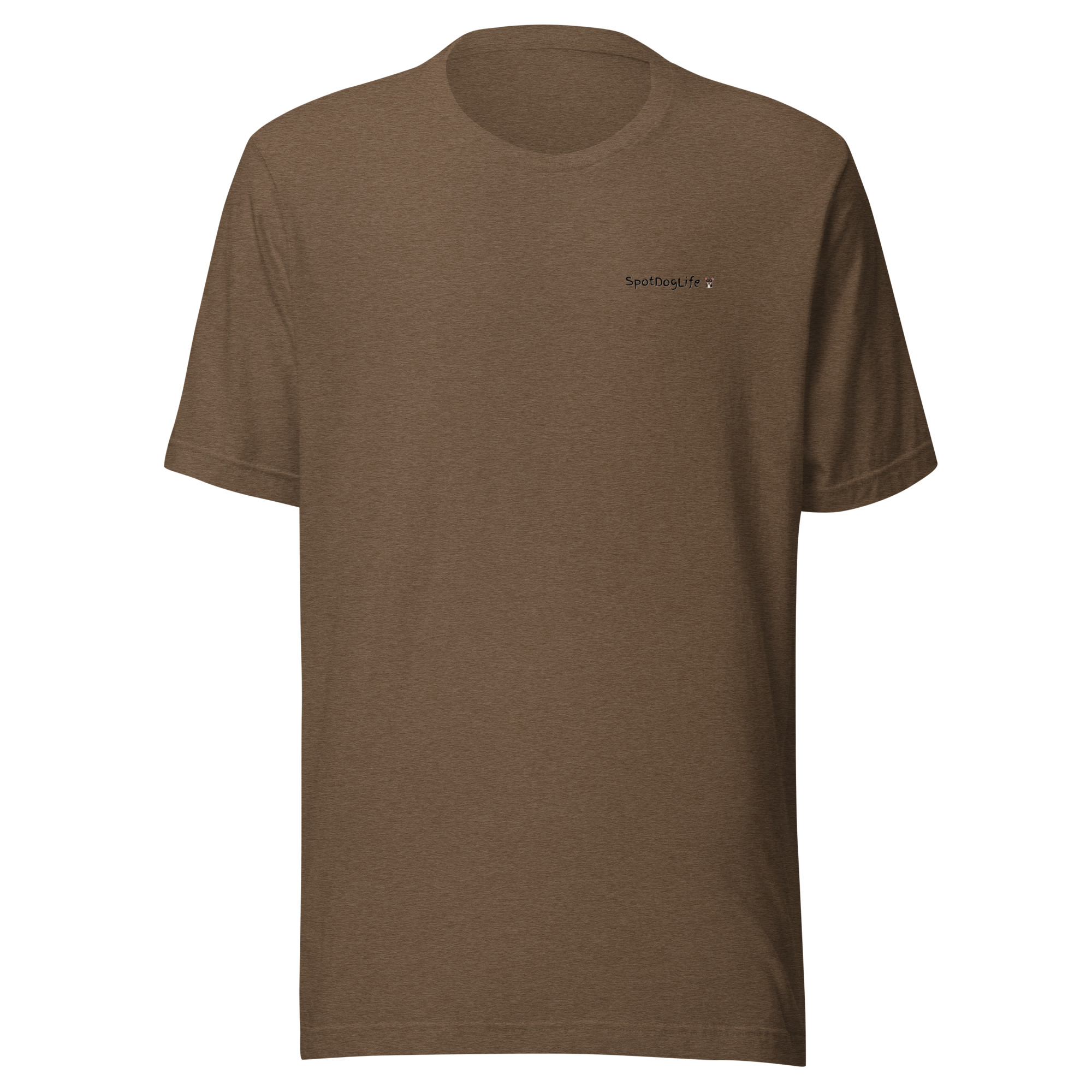 Mens t-shirt w/ silver print "Pease" SpotDoglife - Image 3