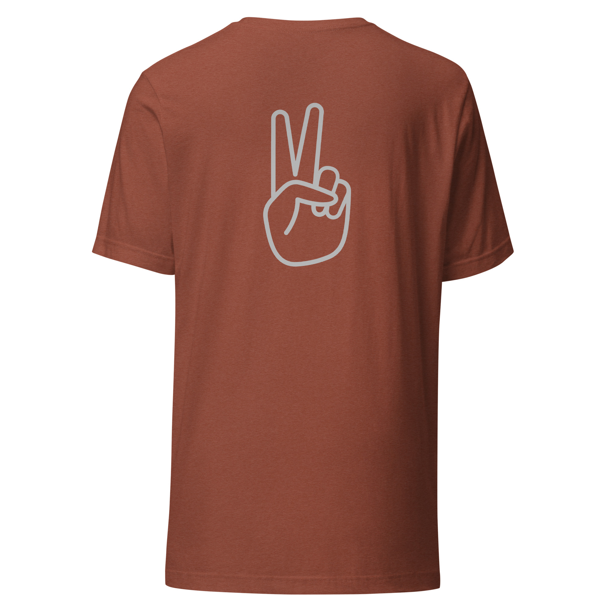 Mens t-shirt w/ silver print "Pease" SpotDoglife - Image 14