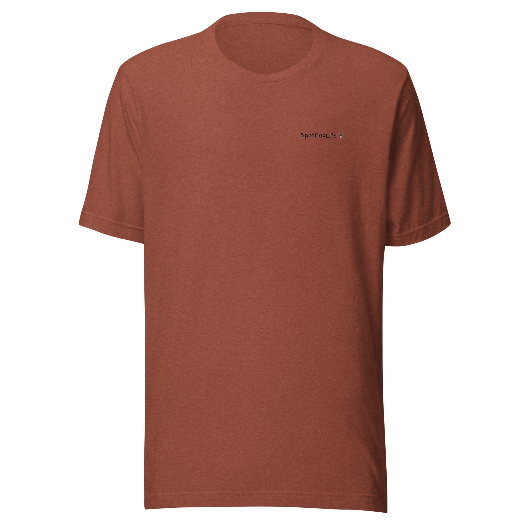 Mens t-shirt w/ silver print "Pease" SpotDoglife - Image 4