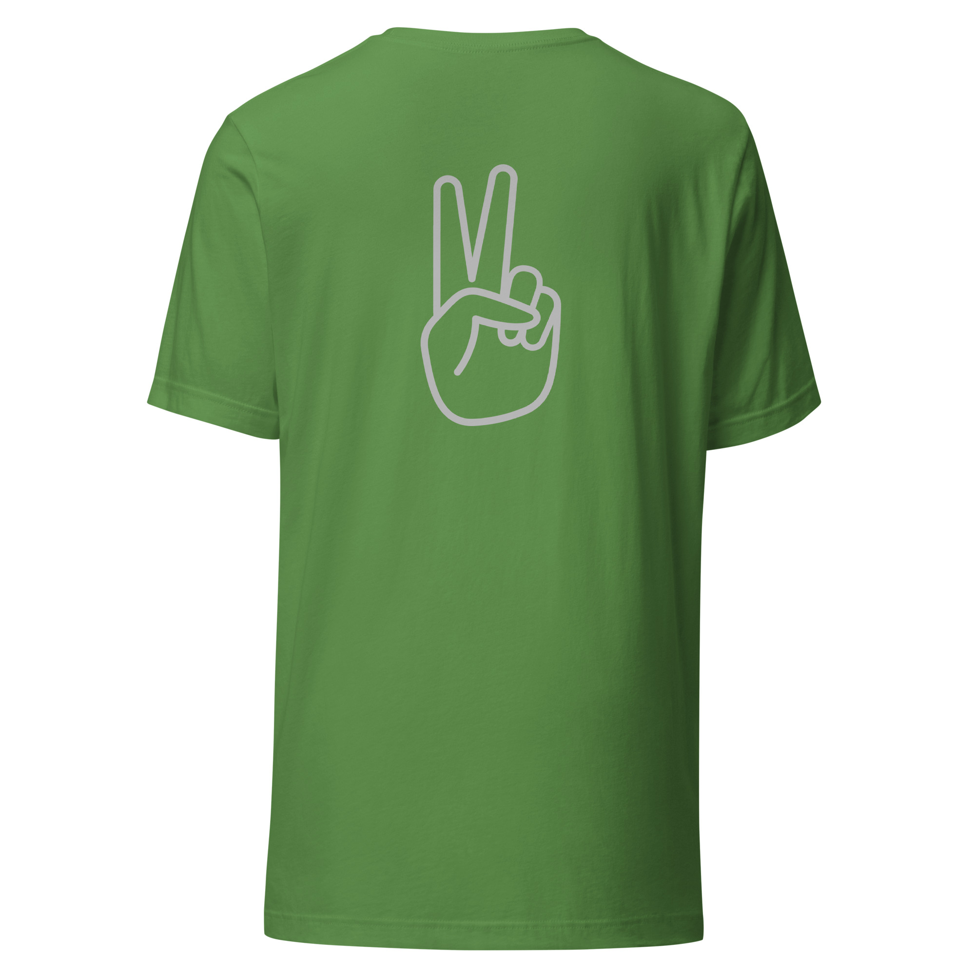 Mens t-shirt w/ silver print "Pease" SpotDoglife - Image 15