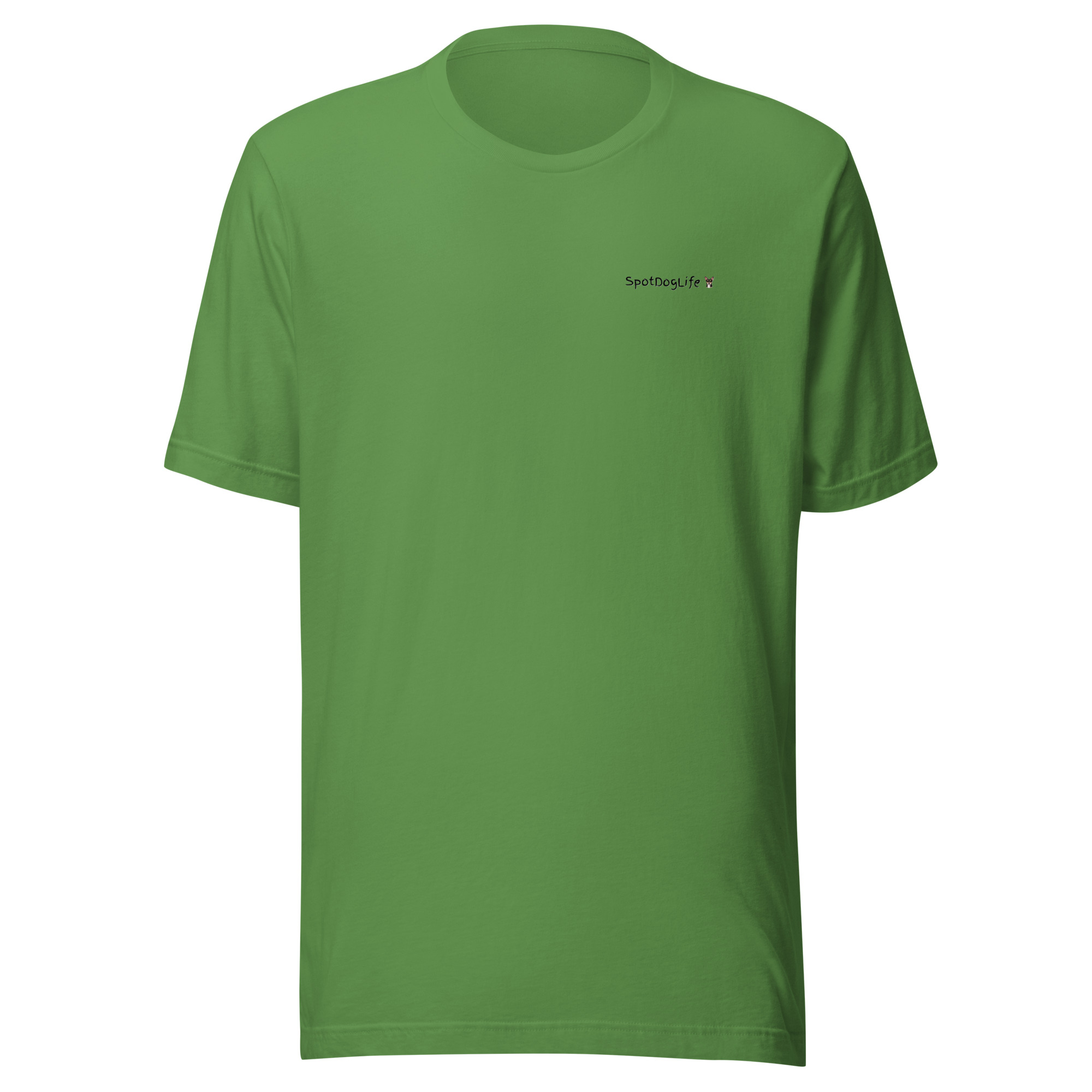 Mens t-shirt w/ silver print "Pease" SpotDoglife - Image 5