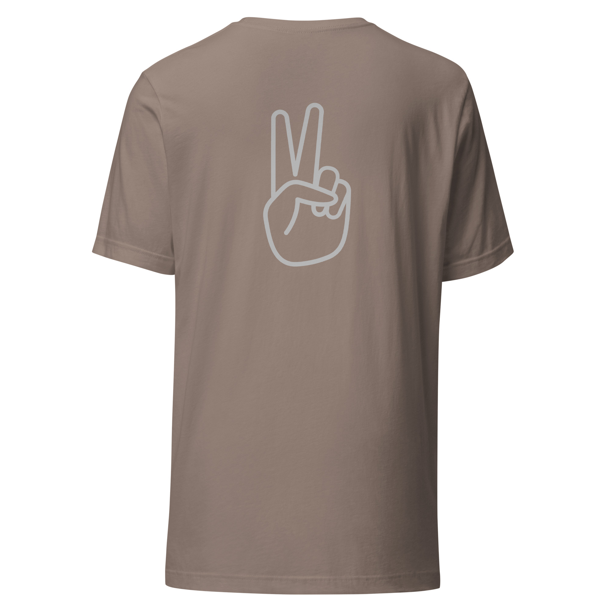 Mens t-shirt w/ silver print "Pease" SpotDoglife - Image 16