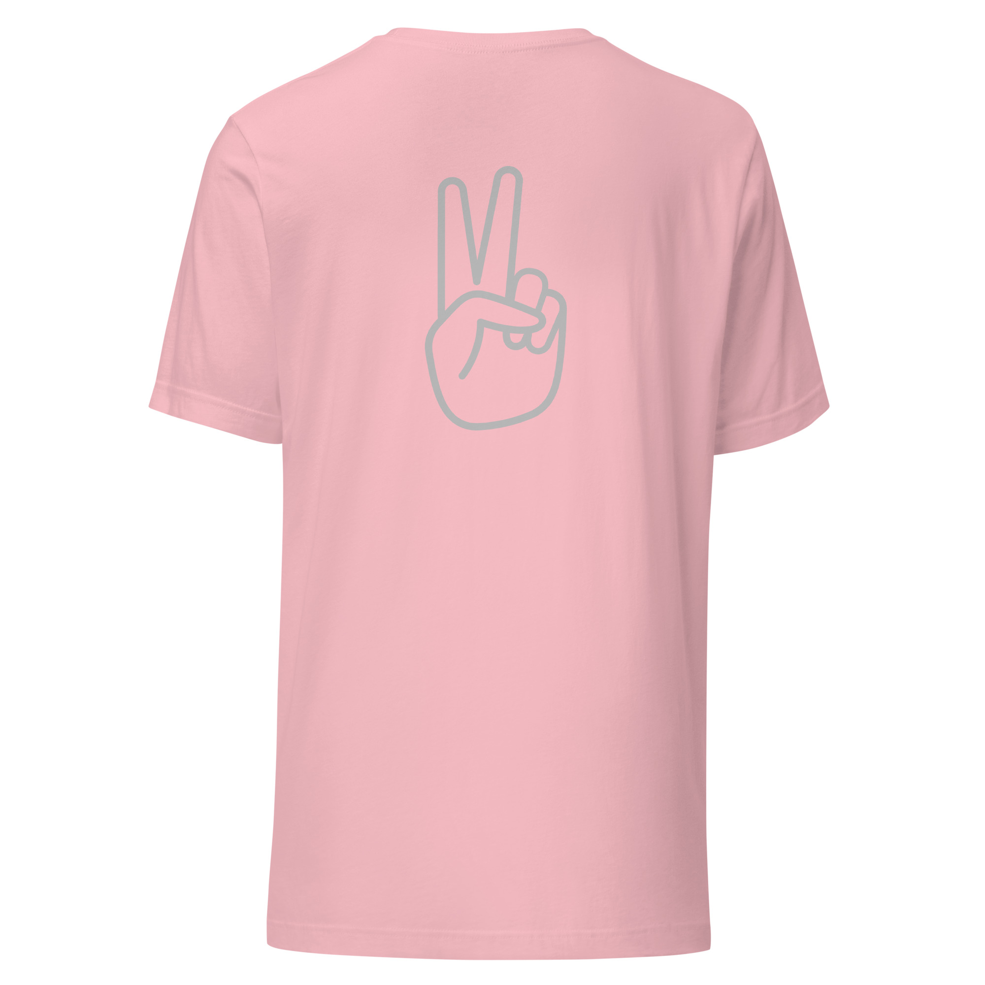 Mens t-shirt w/ silver print "Pease" SpotDoglife - Image 17