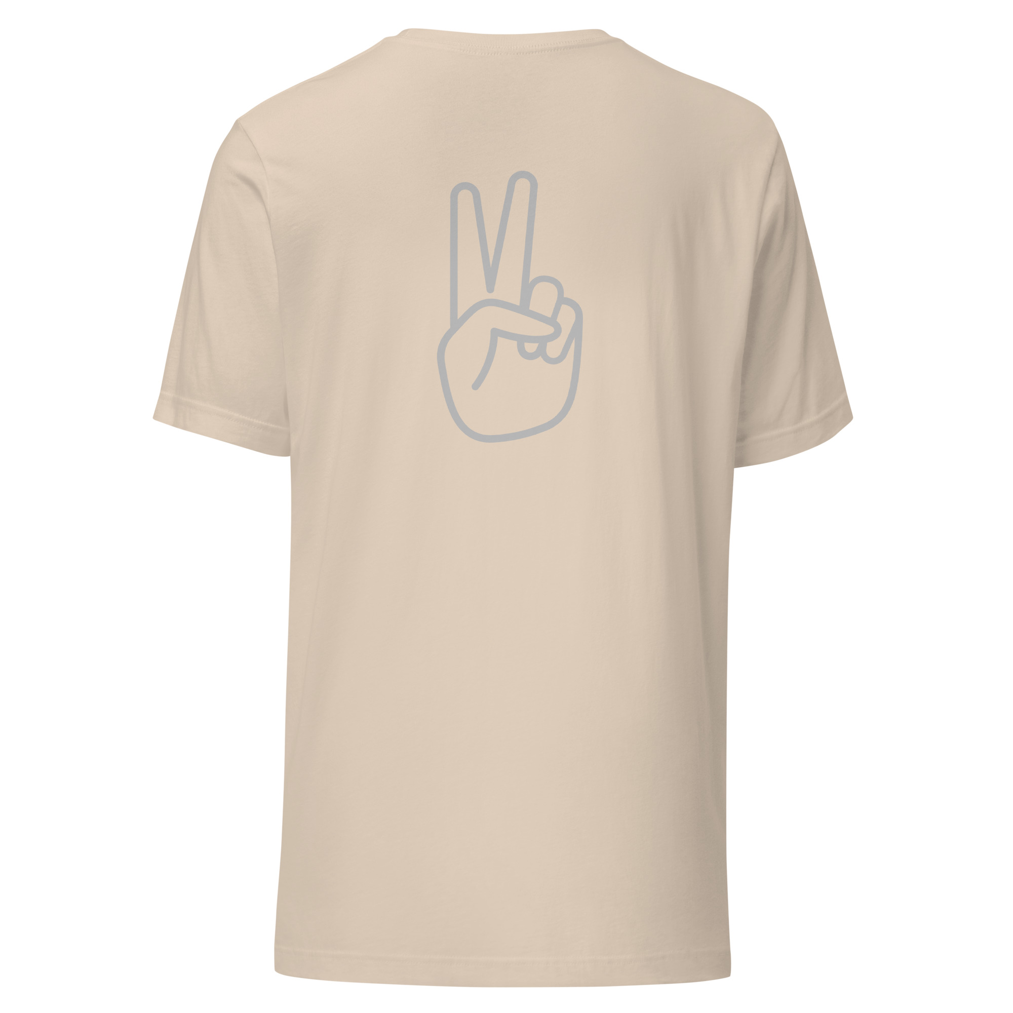 Mens t-shirt w/ silver print "Pease" SpotDoglife - Image 18