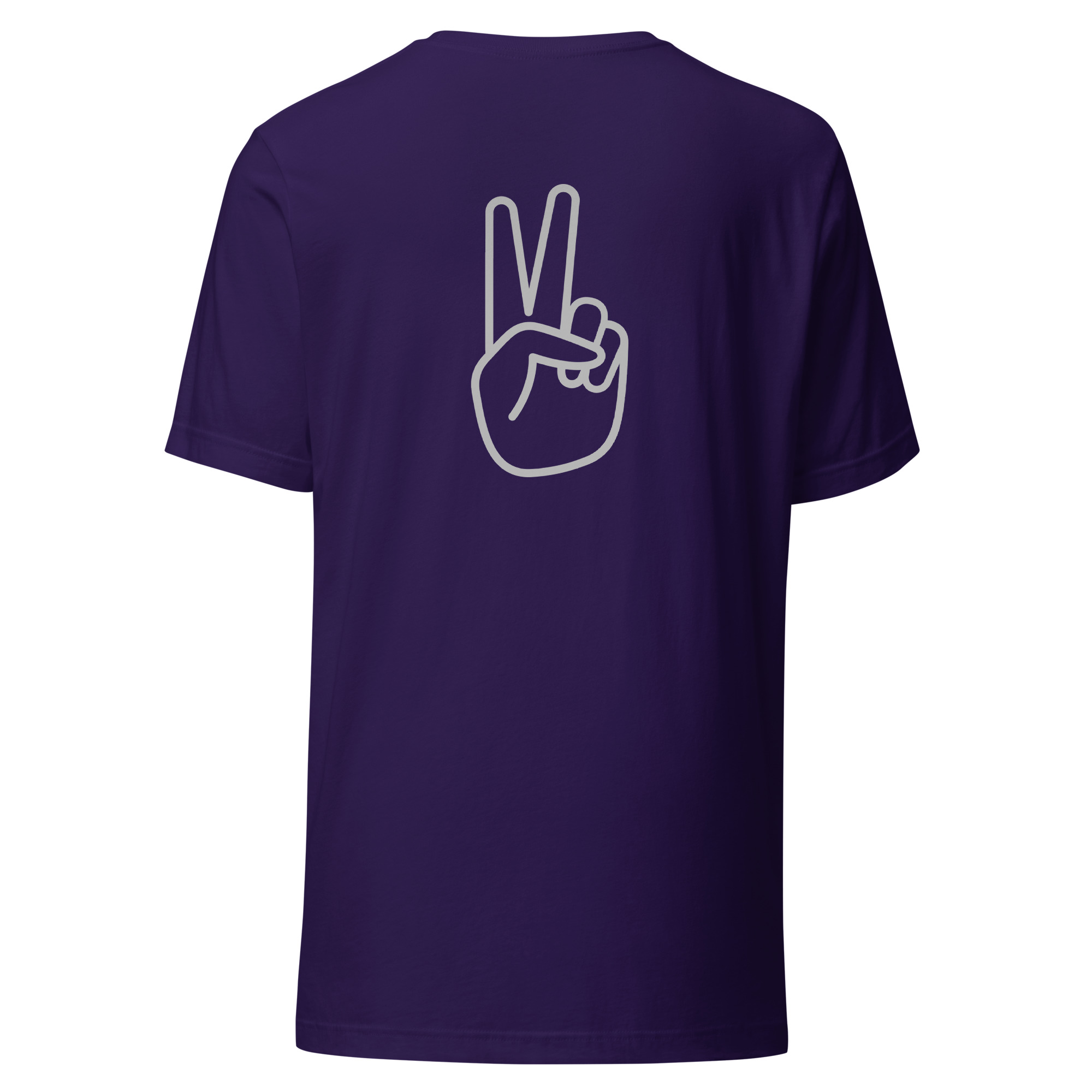 Mens t-shirt w/ silver print "Pease" SpotDoglife - Image 12