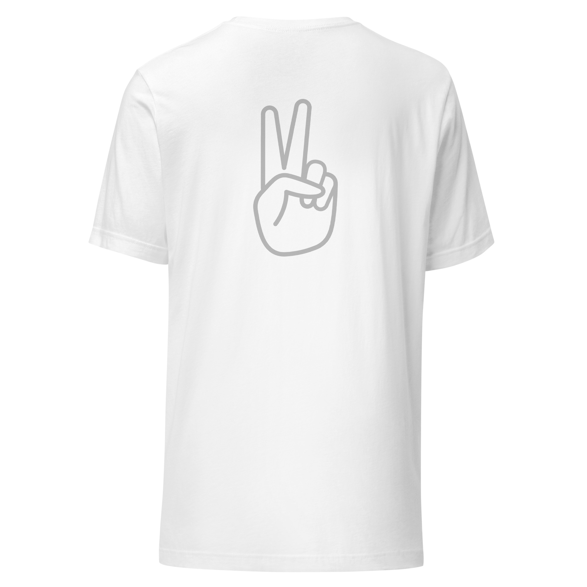 Mens t-shirt w/ silver print "Pease" SpotDoglife - Image 20