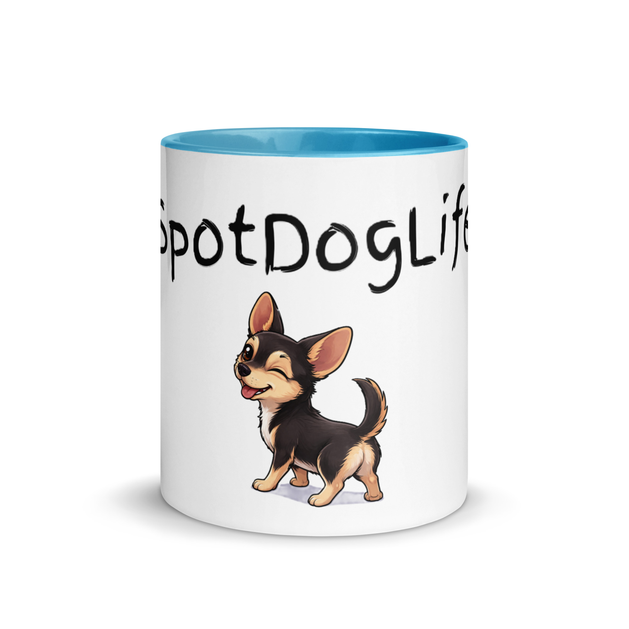 Mug with Color Inside "Chipin" SpotDogLife - Image 3