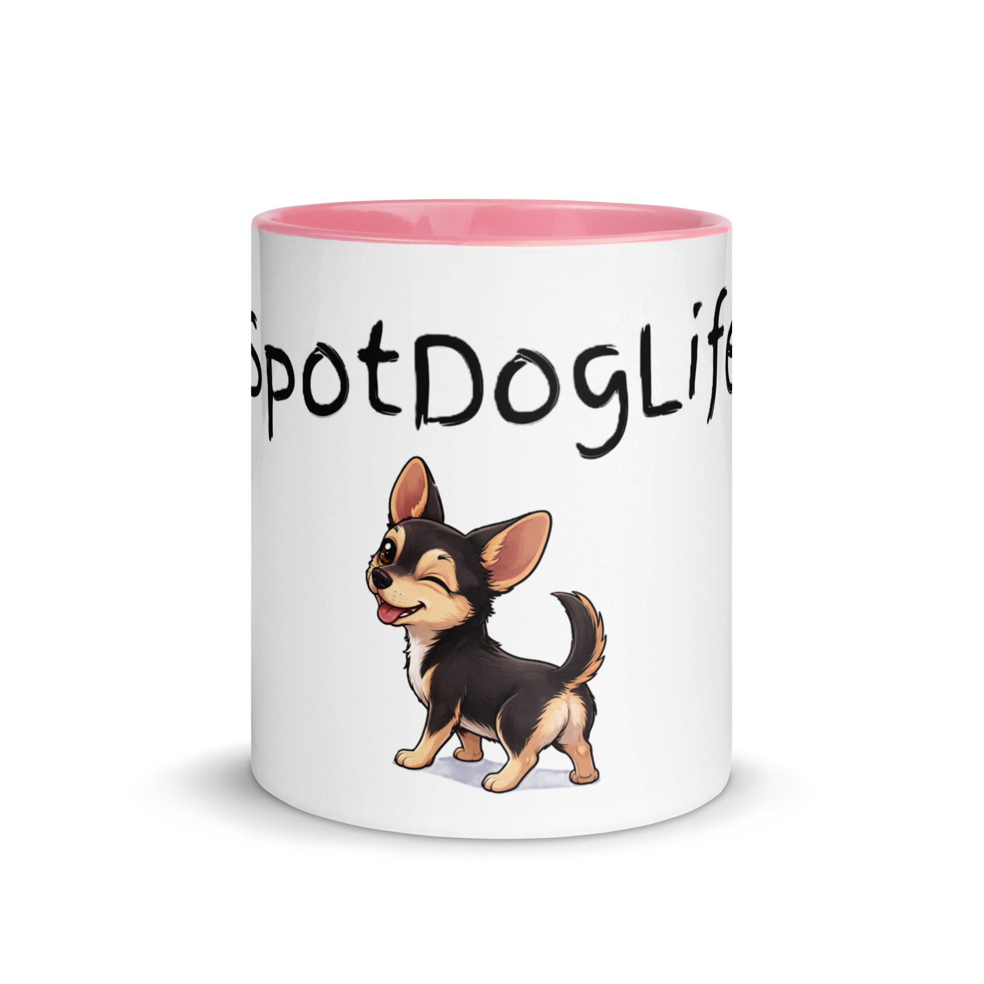 Mug with Color Inside "Chipin" SpotDogLife - Image 4