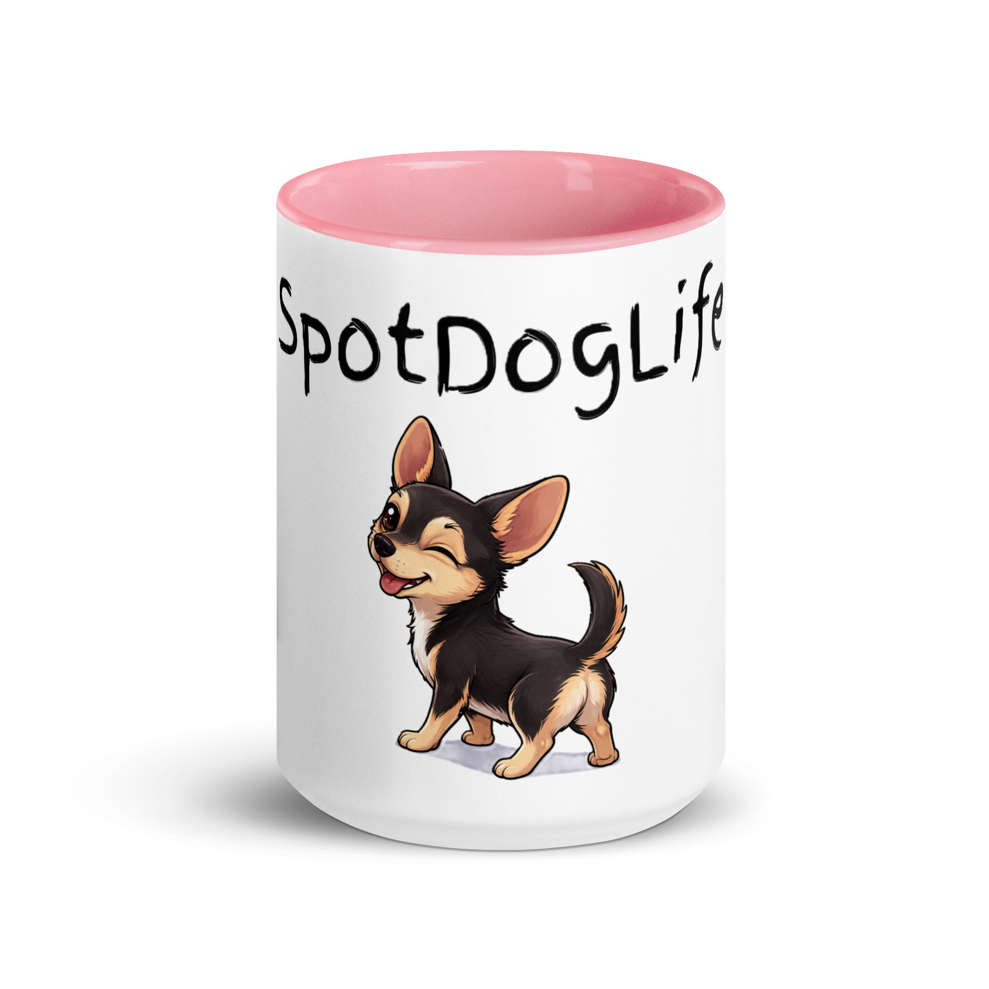 Mug with Color Inside "Chipin" SpotDogLife - Image 19