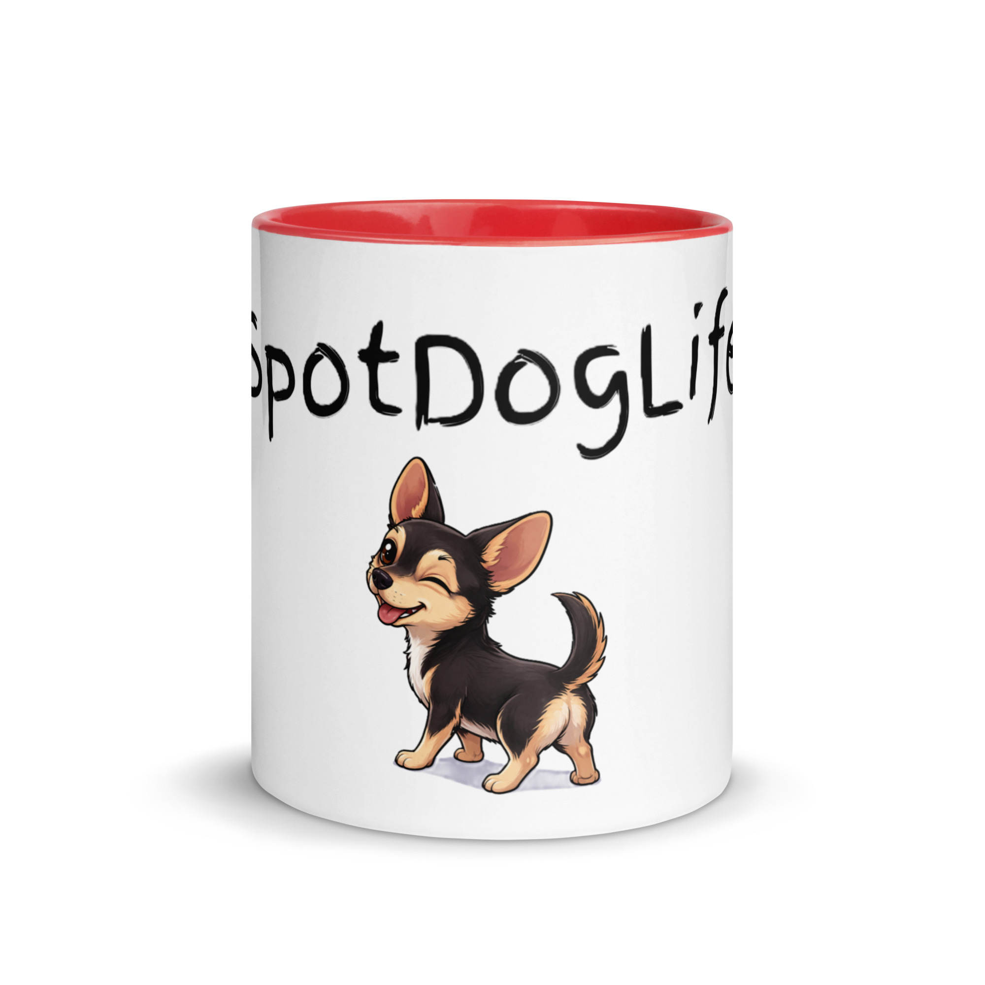 Mug with Color Inside "Chipin" SpotDogLife - Image 2