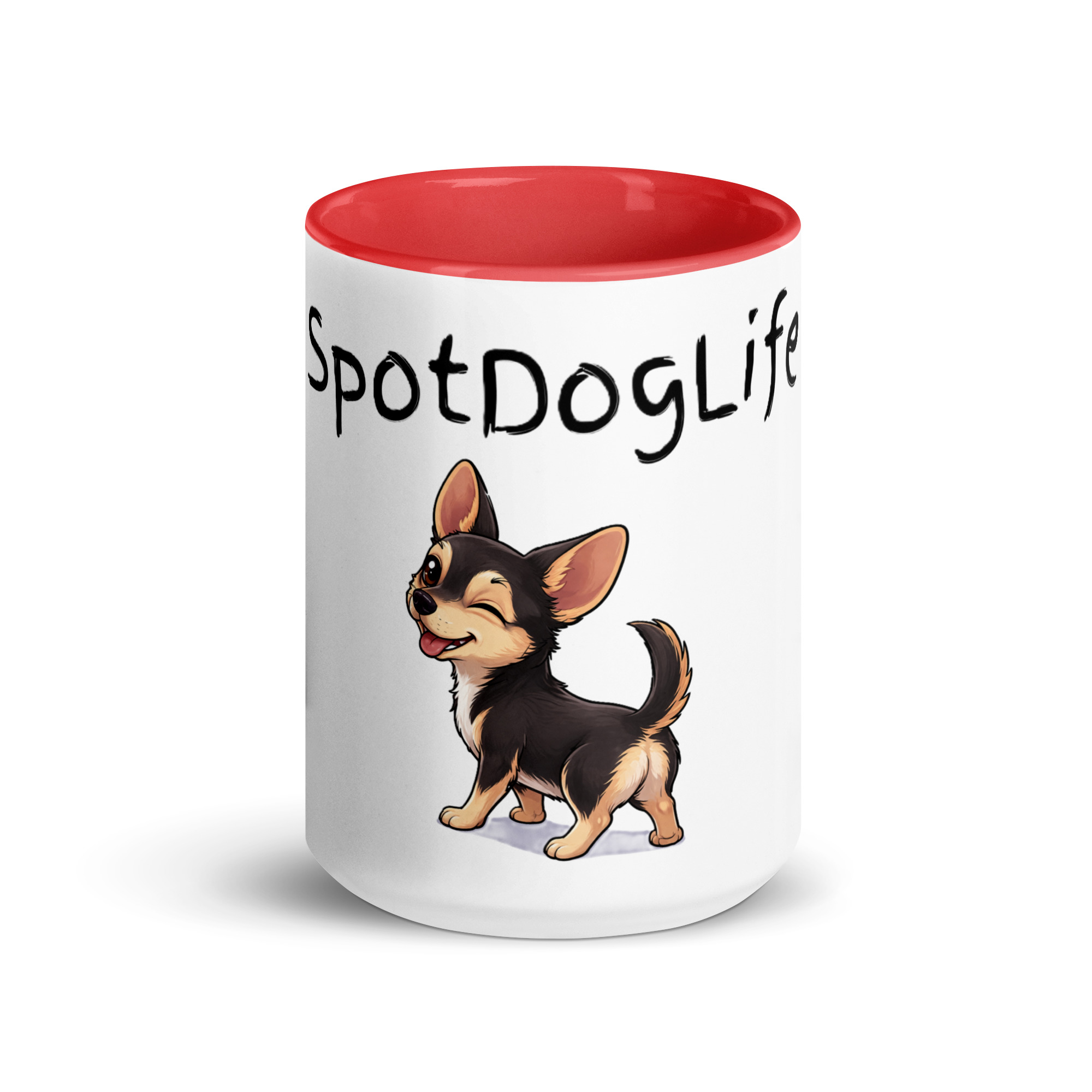 Mug with Color Inside "Chipin" SpotDogLife - Image 17