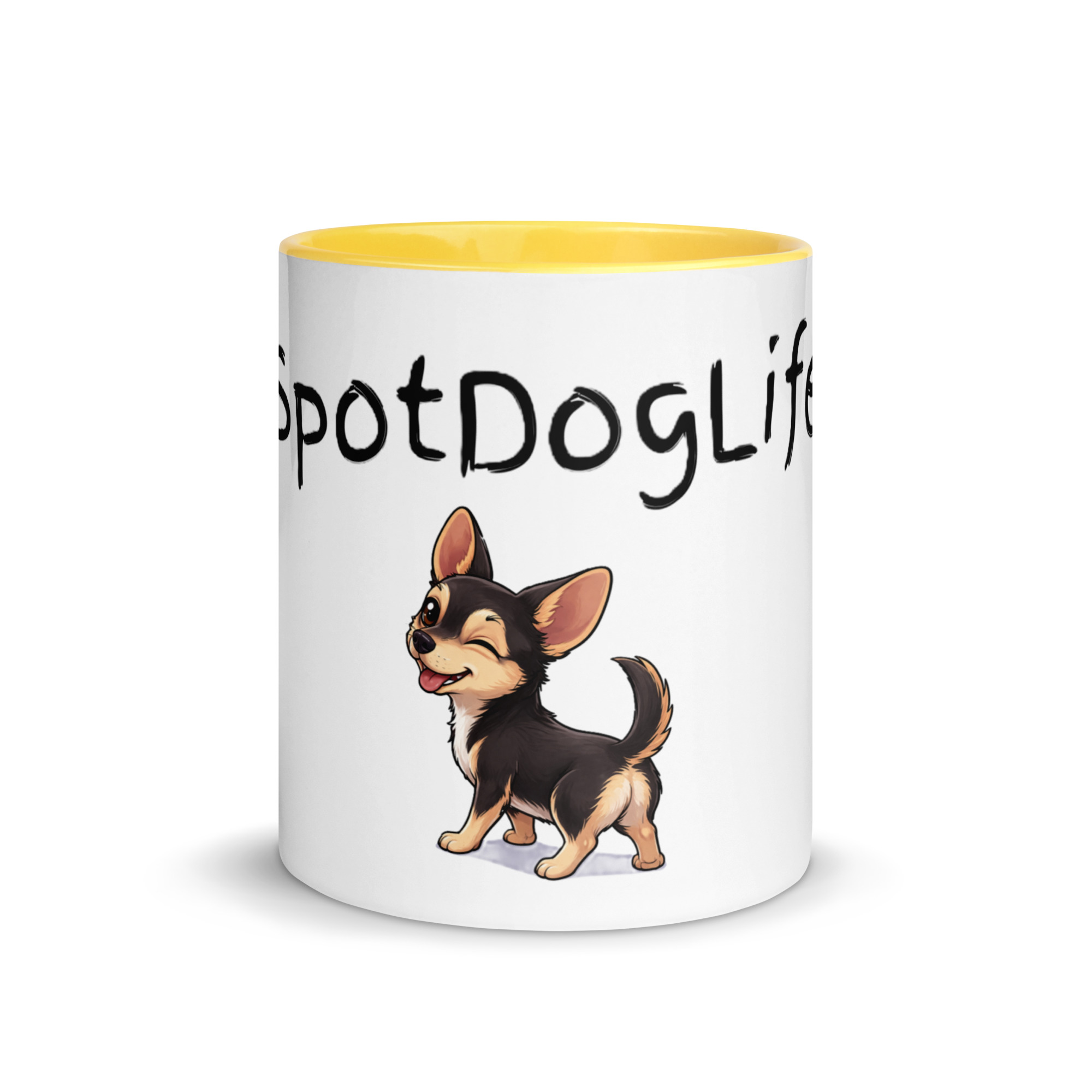 Mug with Color Inside "Chipin" SpotDogLife - Image 5