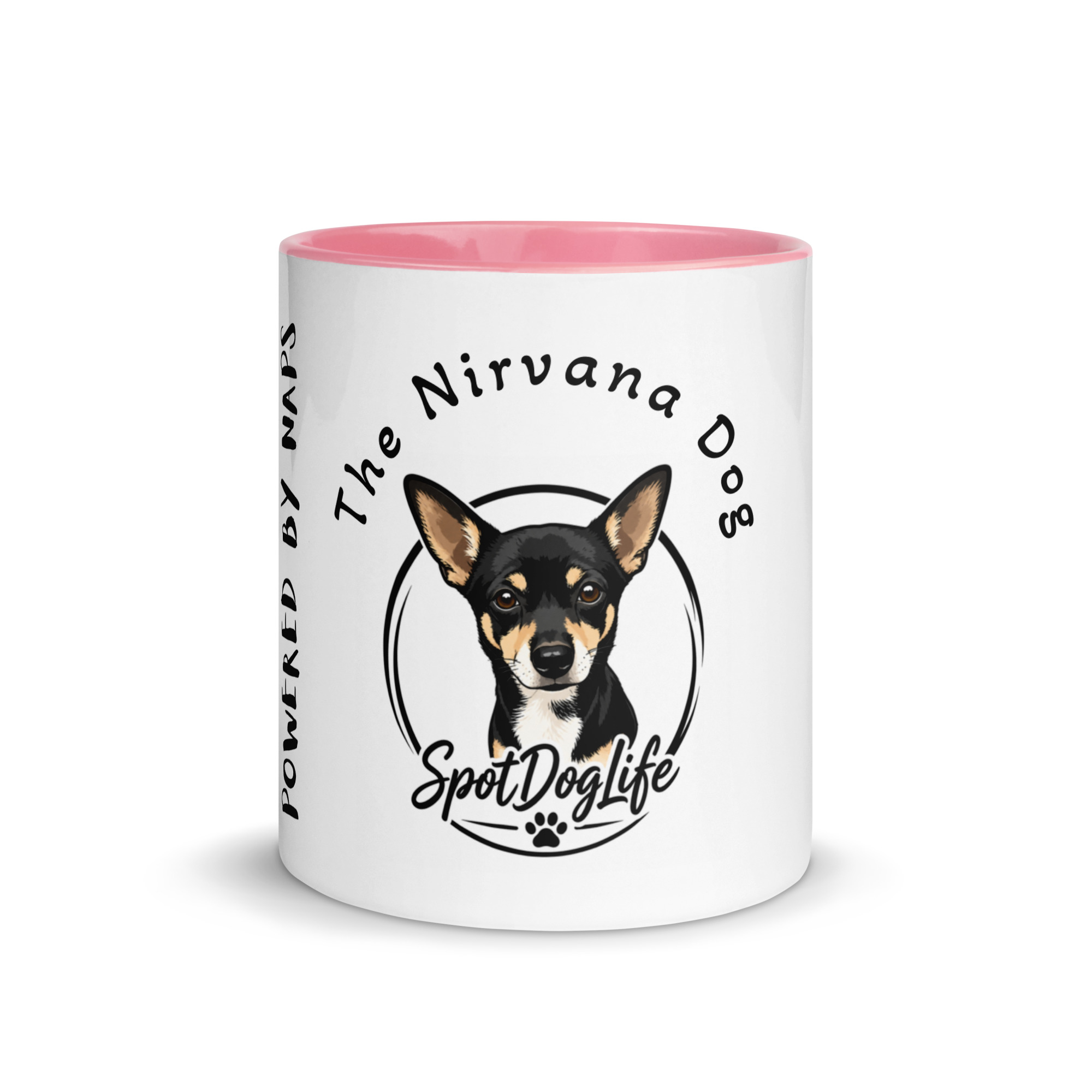 Mug with Color Inside "The Nirvana Dog" SpotDogLife - Image 3