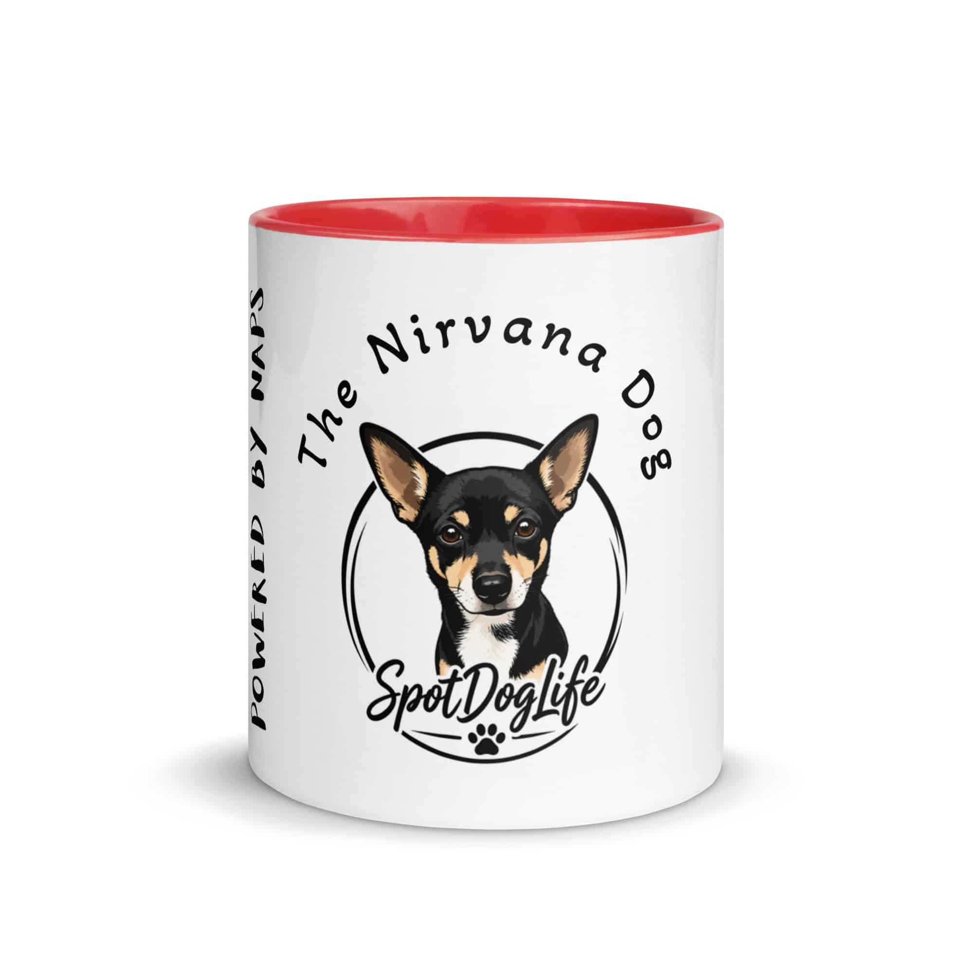 Mug with Color Inside "The Nirvana Dog" SpotDogLife - Image 2