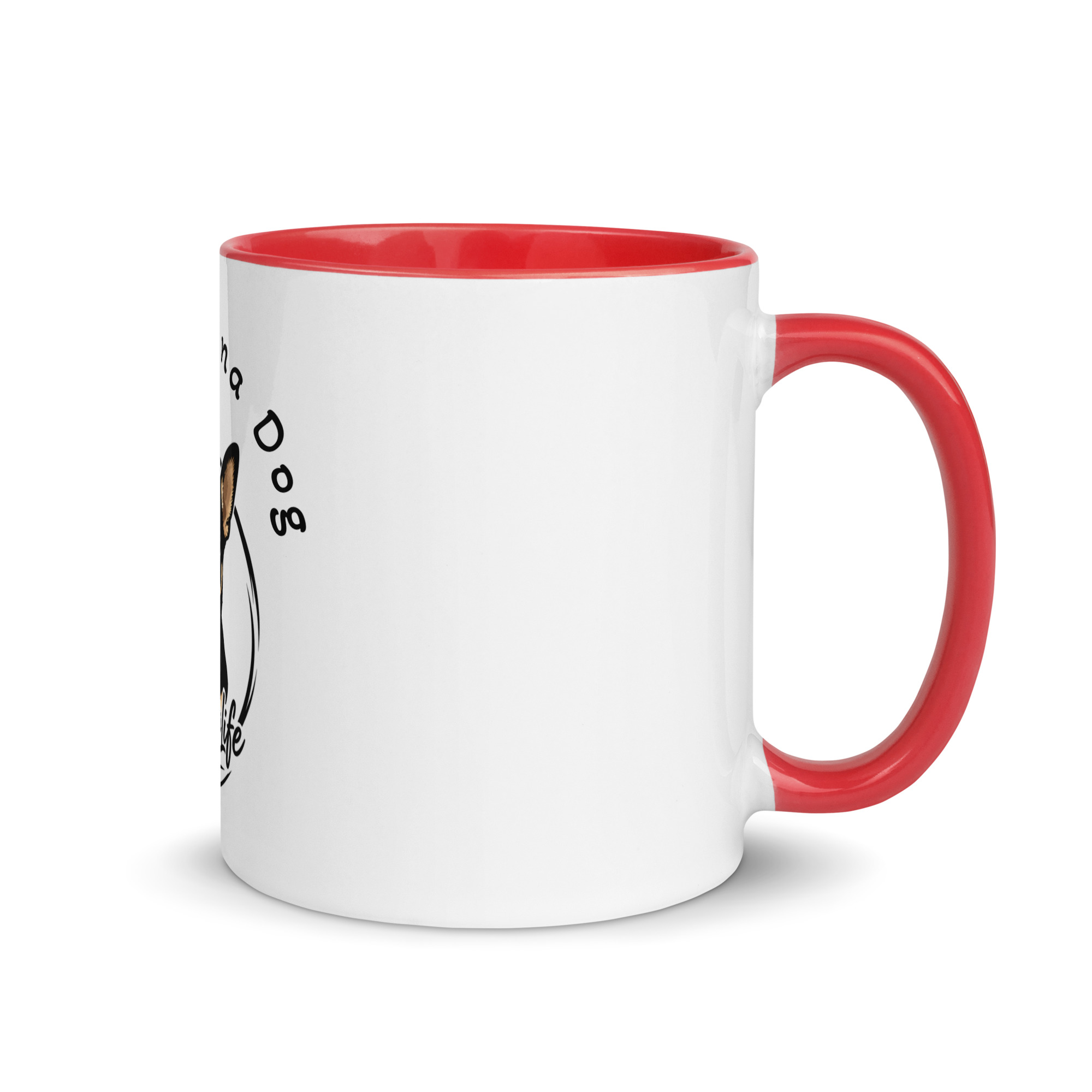 Mug with Color Inside "The Nirvana Dog" SpotDogLife - Image 8